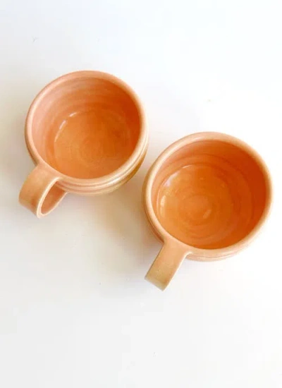 Mikkarbo Hunny Cups In Peach