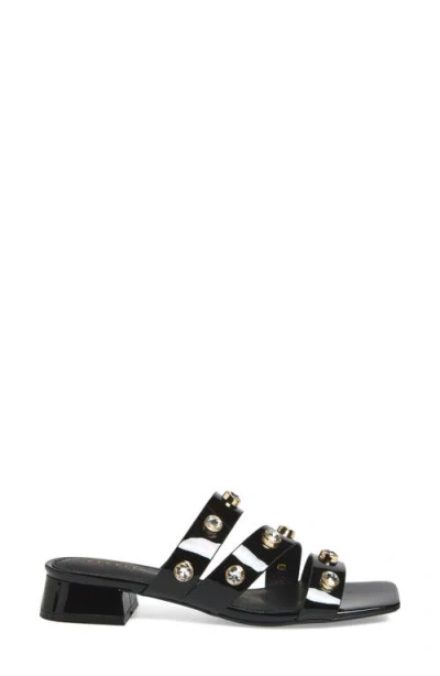 Cecelia New York Lindon Slide Sandal In Black