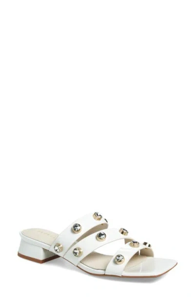 Cecelia New York Lindon Slide Sandal In White
