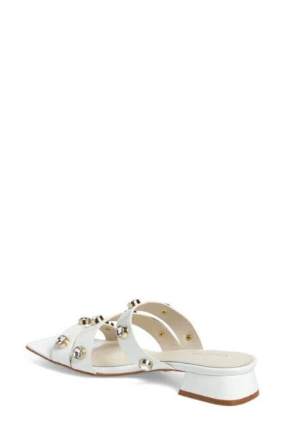 Cecelia New York Lindon Slide Sandal In White