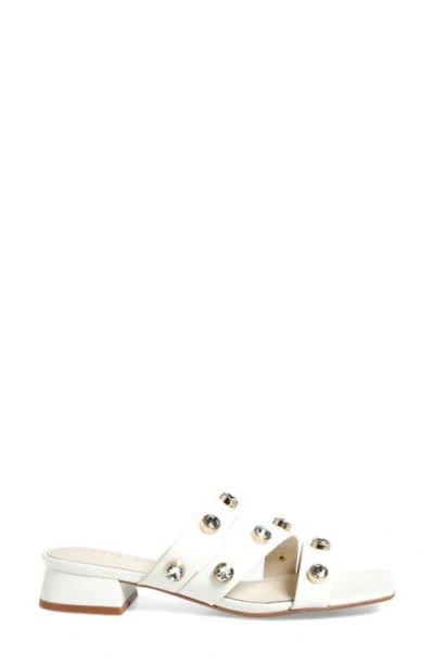 Cecelia New York Lindon Slide Sandal In White