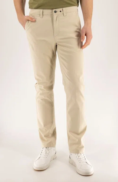 Devil-dog Dungarees Cotton Stretch Twill Chinos In Brown Rice
