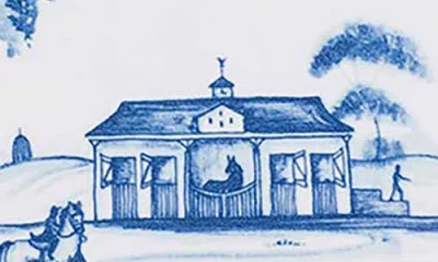 Juliska County Estate Side/cocktail Plate In Delft Blue
