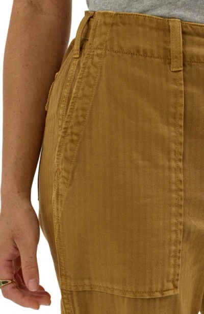 Lee Slouchy Utility Cotton Blend Pants In Glazed Ginger