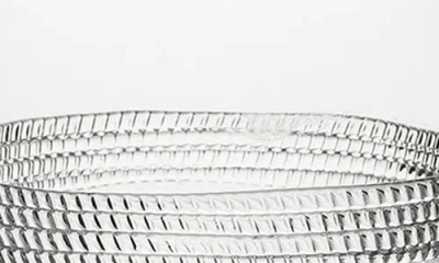 Juliska Dean Ice Bucket With Tongs In Clear