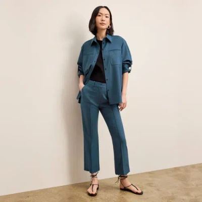 M.m.lafleur Russell Button Down In Bluebell