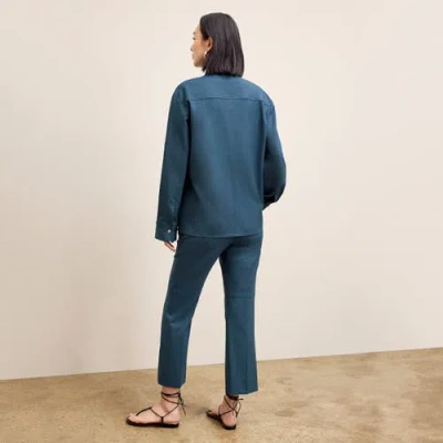 M.m.lafleur Russell Button Down In Bluebell