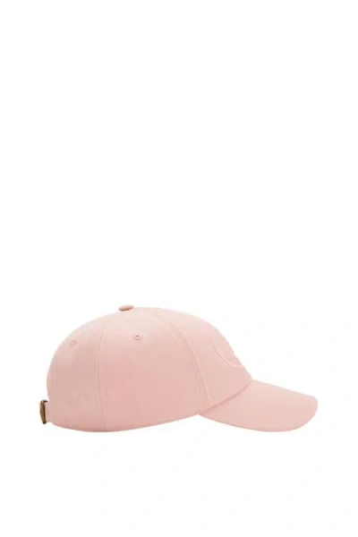 Burberry Knight Stamp Gabardine Baseball Cap In Flora
