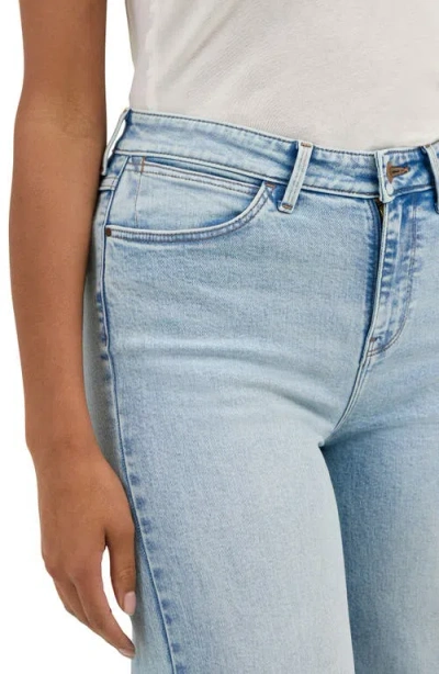 Wrangler Release Hem Wide Leg Jeans In Oasis