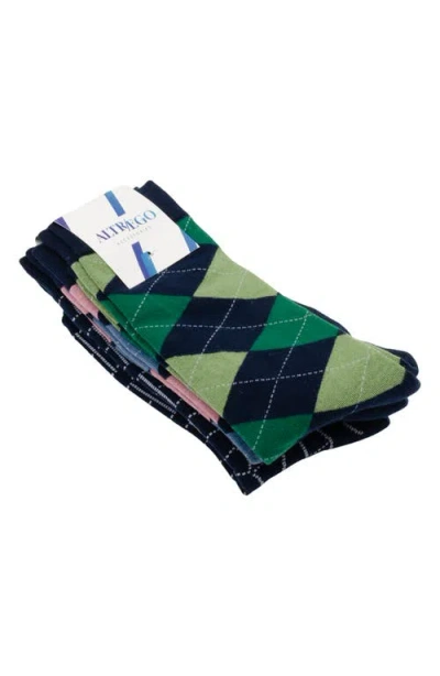 Cufflinks, Inc . Hidden Message Assorted 3-pack Socks In Black Multi