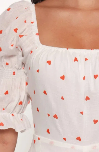 Petal And Pup Petal & Pup Emerson Cotton Romper In White