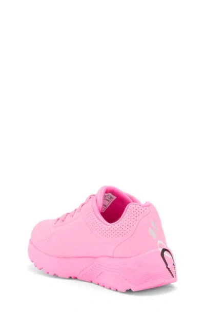 Skechers Kids' X Jgoldcrown Uno Lite Metallic Lover Platform Sneaker In Multi
