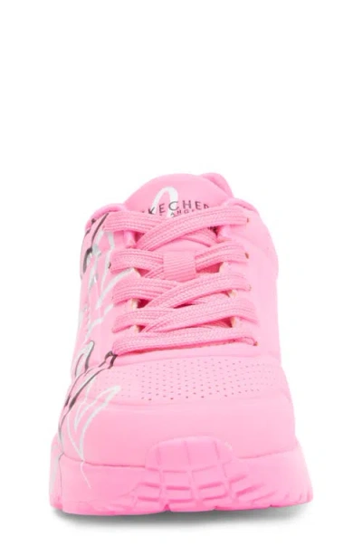 Skechers Kids' X Jgoldcrown Uno Lite Metallic Lover Platform Sneaker In Multi