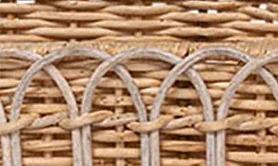 Juliska Provence Rattan Rectangular Planter In Whitewash