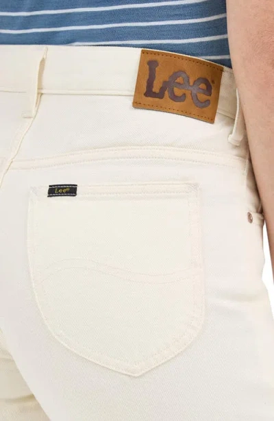 Lee Rider Loose Straight Leg Jeans In Vintage White