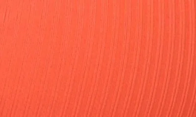 Andie Nora Rib Bikini Top In Orange