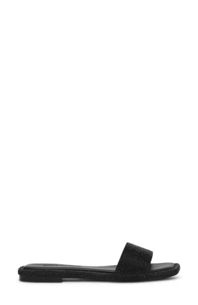 Steve Madden Lumina Slide Sandal In Black