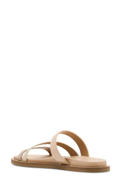 Blondo Krystal Slide Sandal In Almond Multi