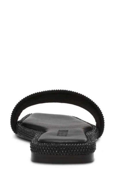Steve Madden Lumina Slide Sandal In Black