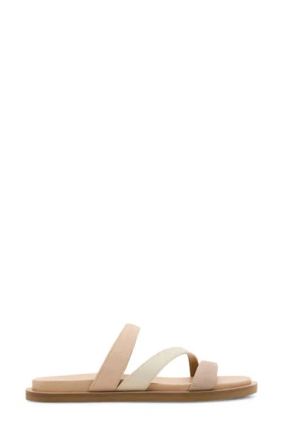 Blondo Krystal Slide Sandal In Almond Multi