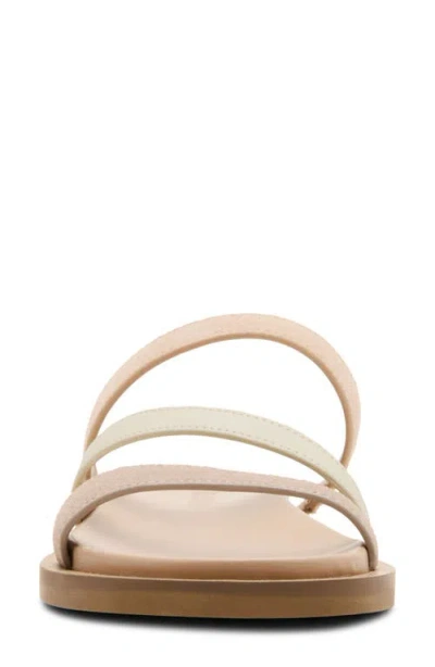 Blondo Krystal Slide Sandal In Almond Multi