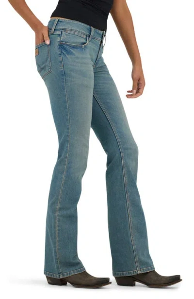 Wrangler Low Rise Bootcut Jeans In Jasper