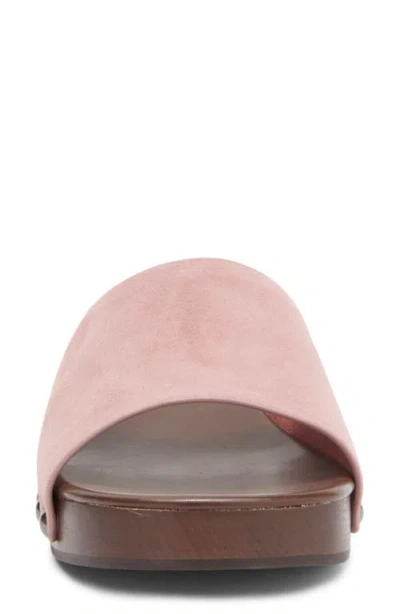 Jeffrey Campbell Cambrie Slide Sandal In Dusty Lavender Suede