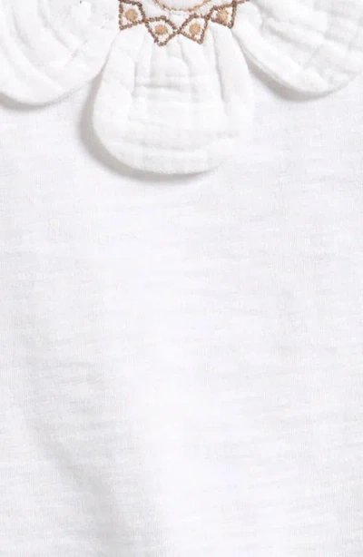Next Kids' 3d Daffodil Cotton Graphic T-shirt In White