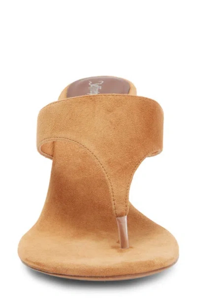 Jeffrey Campbell Marilla Stiletto Sandal In Camel Suede