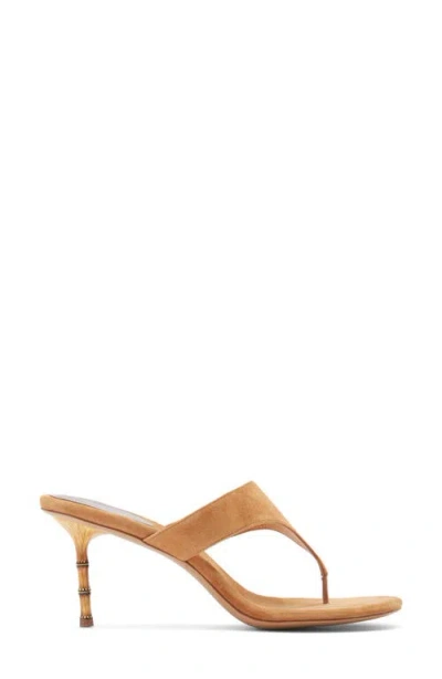 Jeffrey Campbell Marilla Stiletto Sandal In Camel Suede