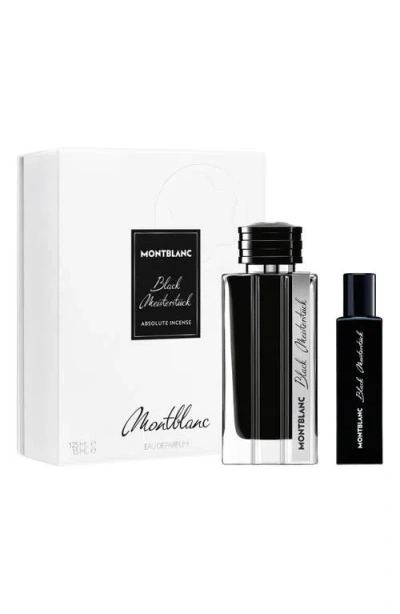 Montblanc Black Meisterstuck Eau De Parfum Set $200 Value In No Color