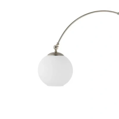 Jonathan Y Nora 71in Coastal Vintage Iron Led Floor Lamp In Nickel