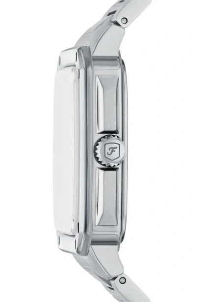 Fossil Crosby Watch, 30mm X 42mm In Blue/silver