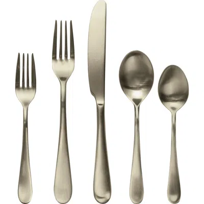Mepra Natura Ice Flatware  Set In Ice Champagne