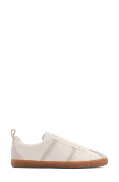 Shop Mango Contrast Panel Sneaker In White