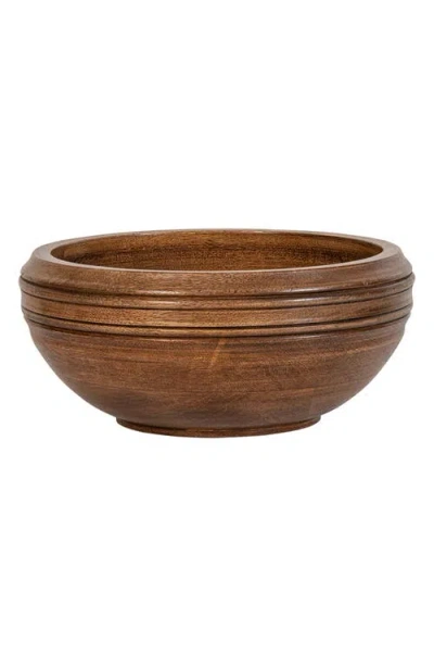 Juliska Bilbao Wood 12 Serving Bowl In Brown