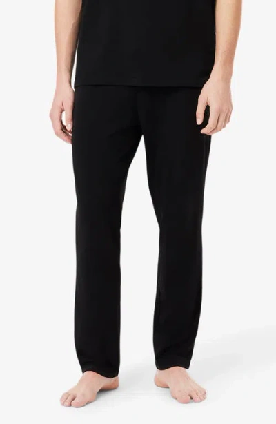 Lacoste Pajama Pants In Black