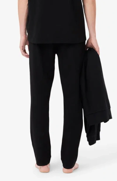 Lacoste Pajama Pants In Black