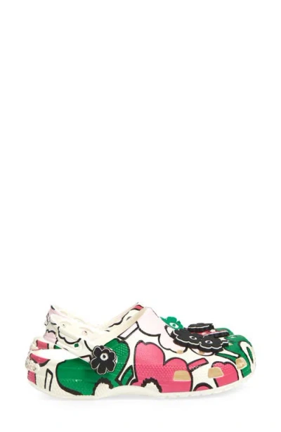 Crocs X Marimekko Classic Clog With Jibbitz™ Shoe Charms In Beige