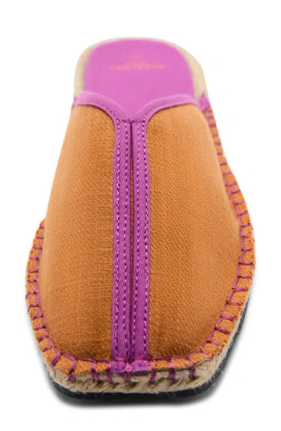 Mango Jute Sole Mule In Ochre