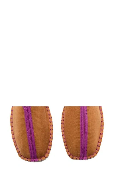 Mango Jute Sole Mule In Ochre
