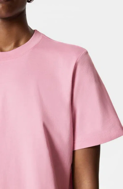 & Other Stories Crewneck T-shirt In Pink Light