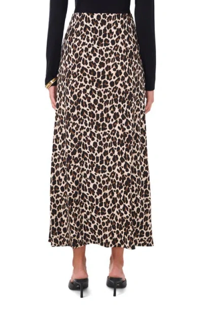 Vince Camuto A-line Midi Skirt In Rich Black