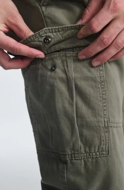 Mavi Jeans Drawstring Cargo Joggers In Smokey Olive