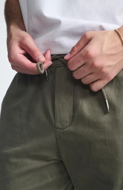 Mavi Jeans Drawstring Cargo Joggers In Smokey Olive