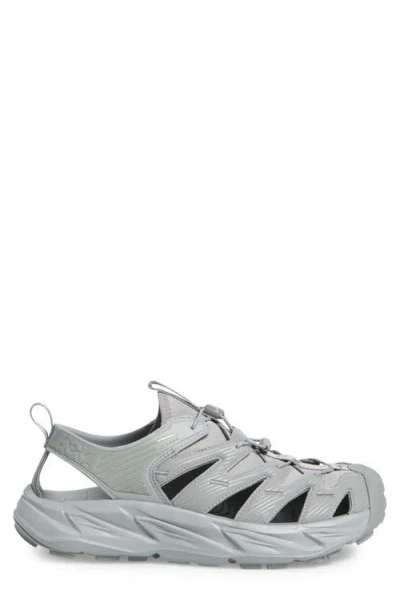 Hoka Hopara Rubber-trimmed Neoprene Sandals In Stellar Grey/stellar Grey