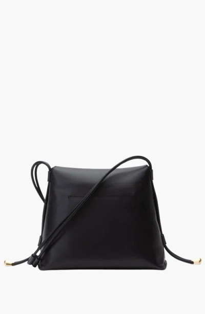 3.1 Phillip Lim Id Petite Soft Leather Shoulder Bag In Black