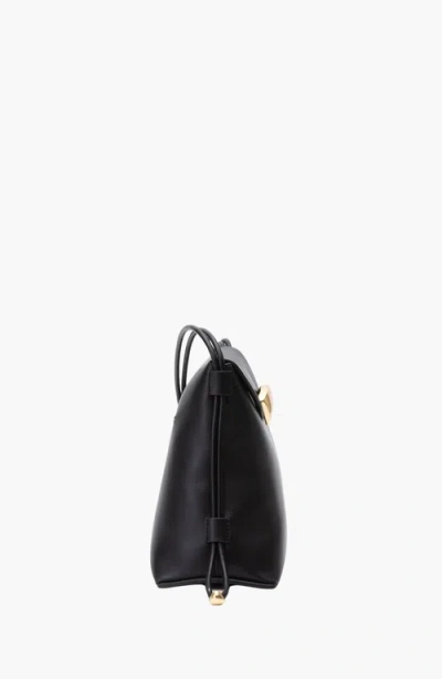 3.1 Phillip Lim Id Petite Soft Leather Shoulder Bag In Black