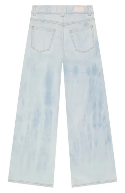 Dl1961 Kids' Lily High Waist Wide Leg Jeans In Light Tide