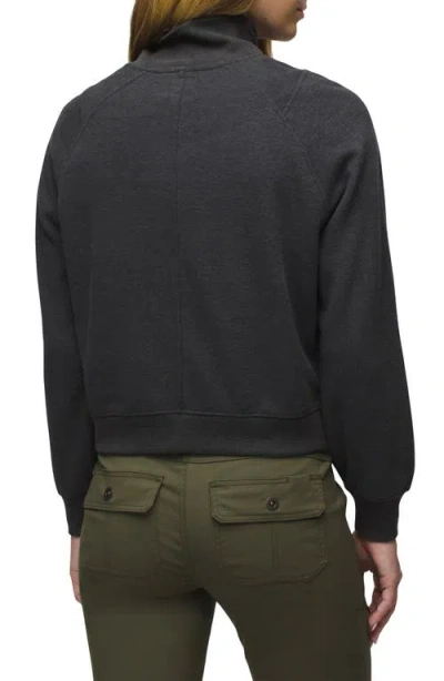 Prana Cozy Up Pullover In Charcoal